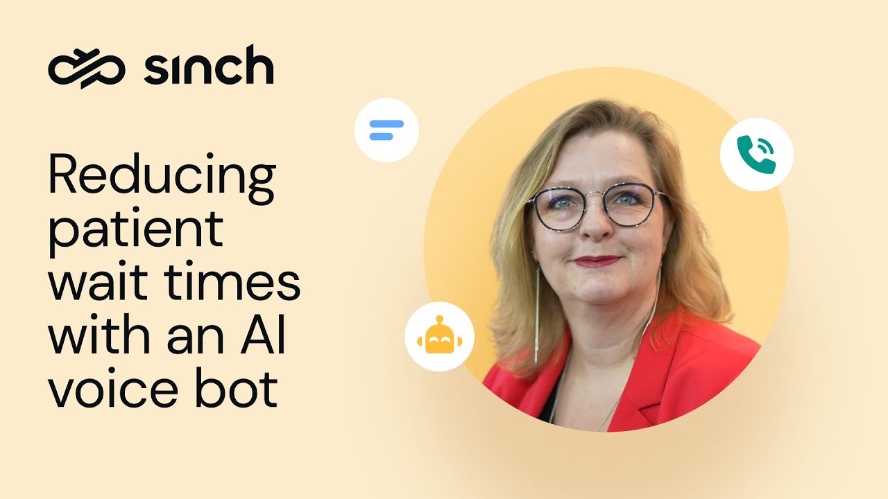 Reducing patient wait times with an AI voice bot