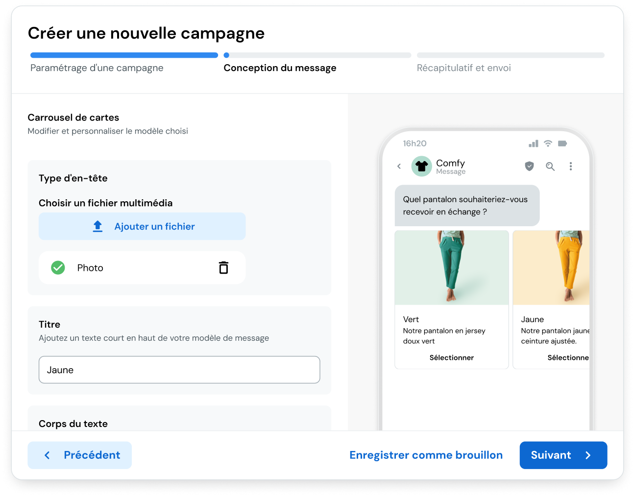 Image pour Envoyez des messages à vos clients sur les canaux qu'ils utilisent le plus  