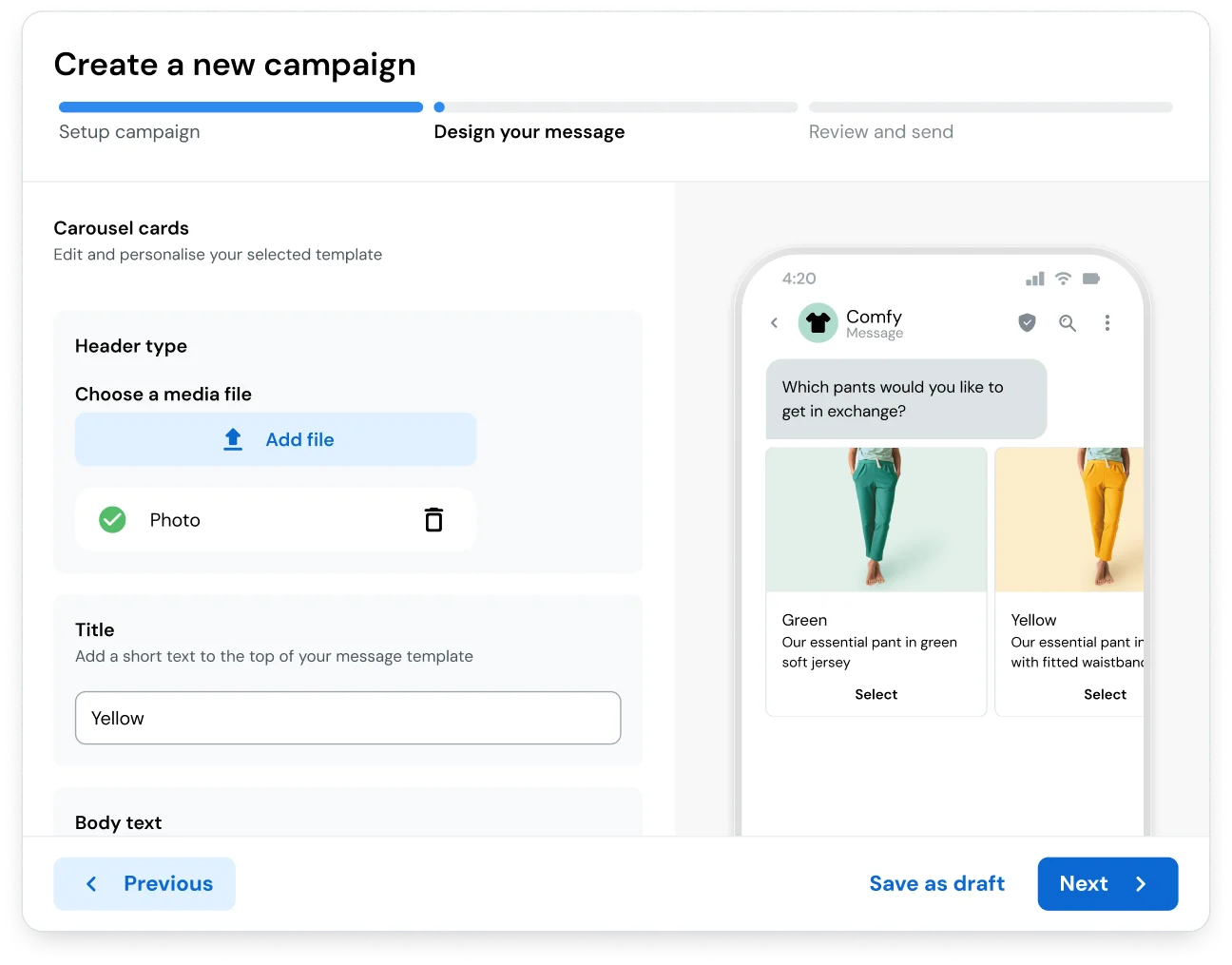 Image for Message your customers on the channels they use most 