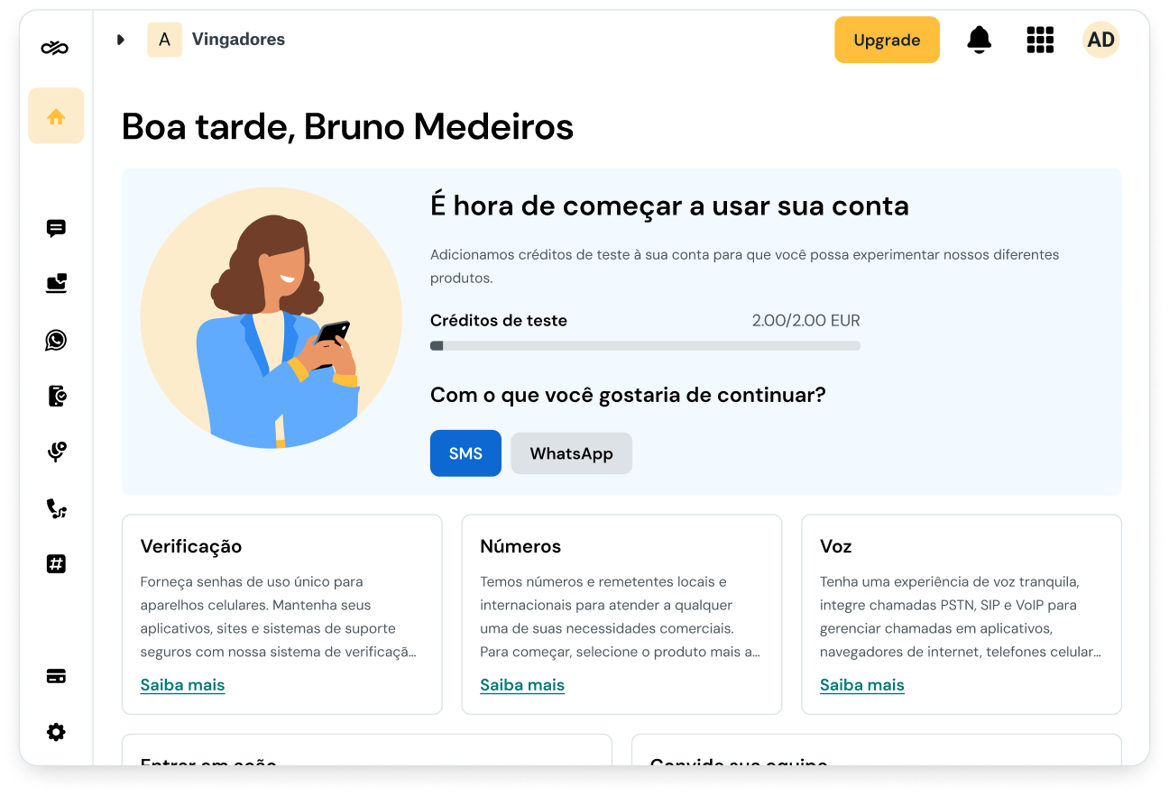 Imagem para Uma lista de clientes e números de telefone sempre atualizada