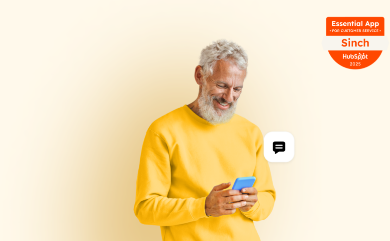 Imagen para Sinch nombrada «App esencial» por HubSpot