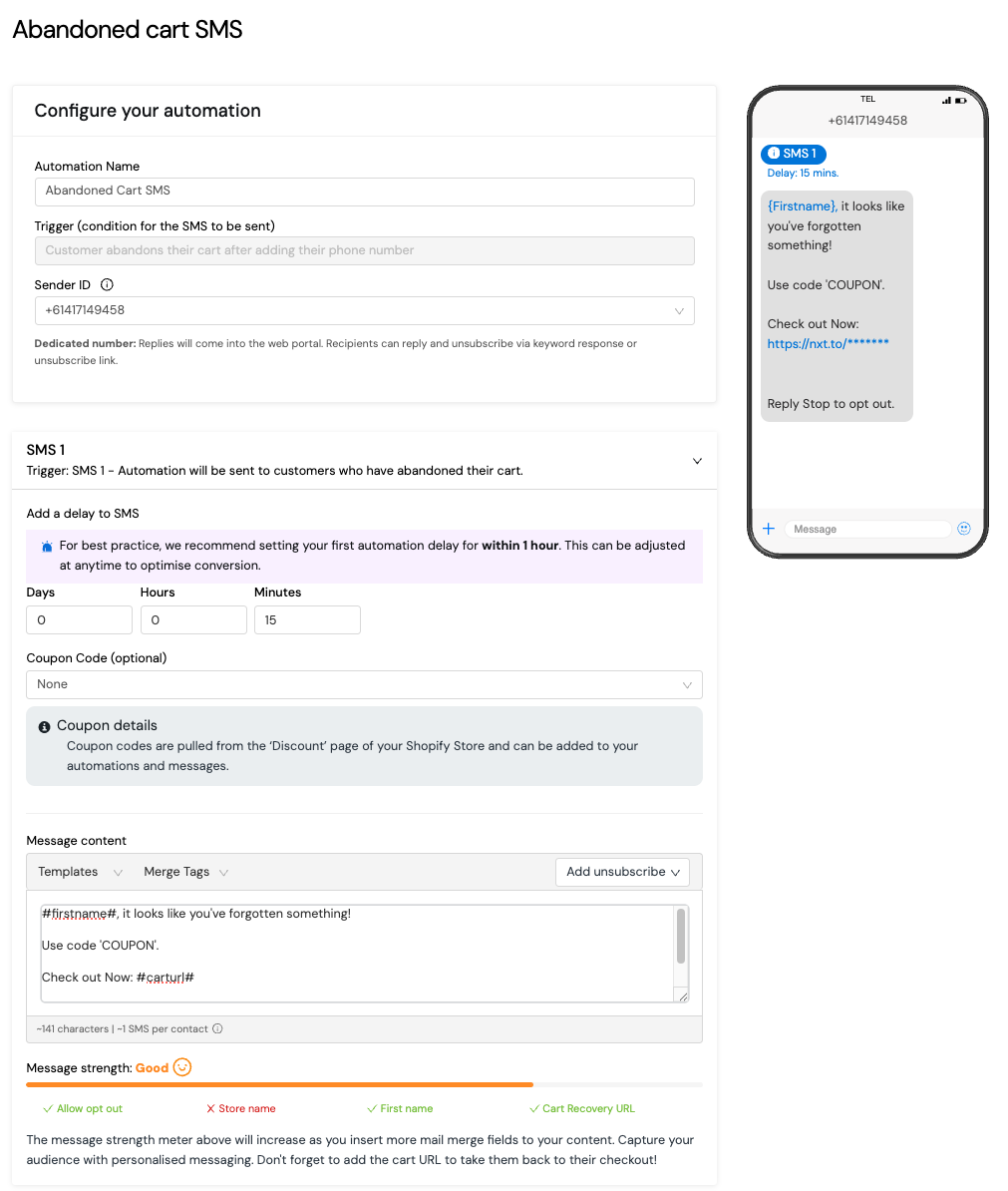 Image for Convert more shoppers with abandoned cart recovery automations 
