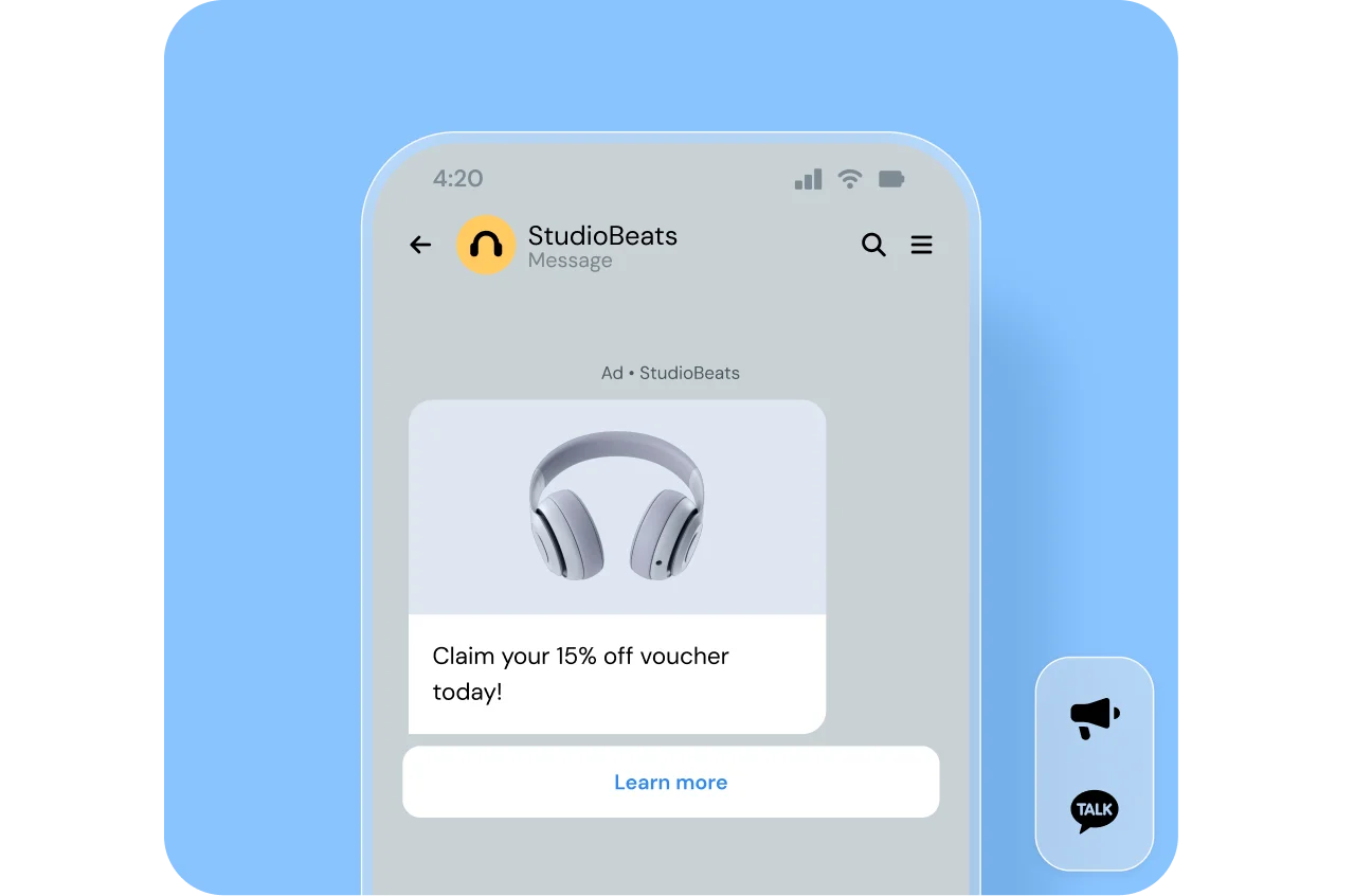 Image for KakaoTalk for marketing