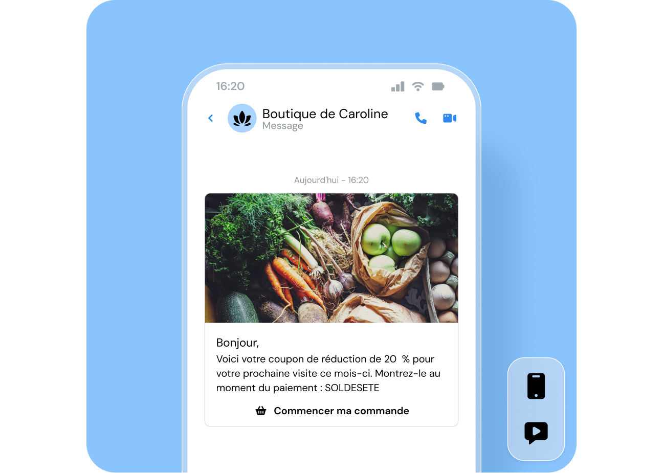 Image pour Offrez une expérience mobile exceptionnelle à vos clients grâce à Messenger