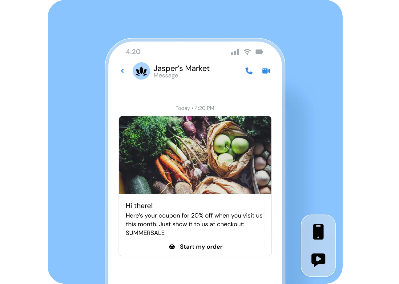 Image for Deliver standout mobile customer experience with Messenger
