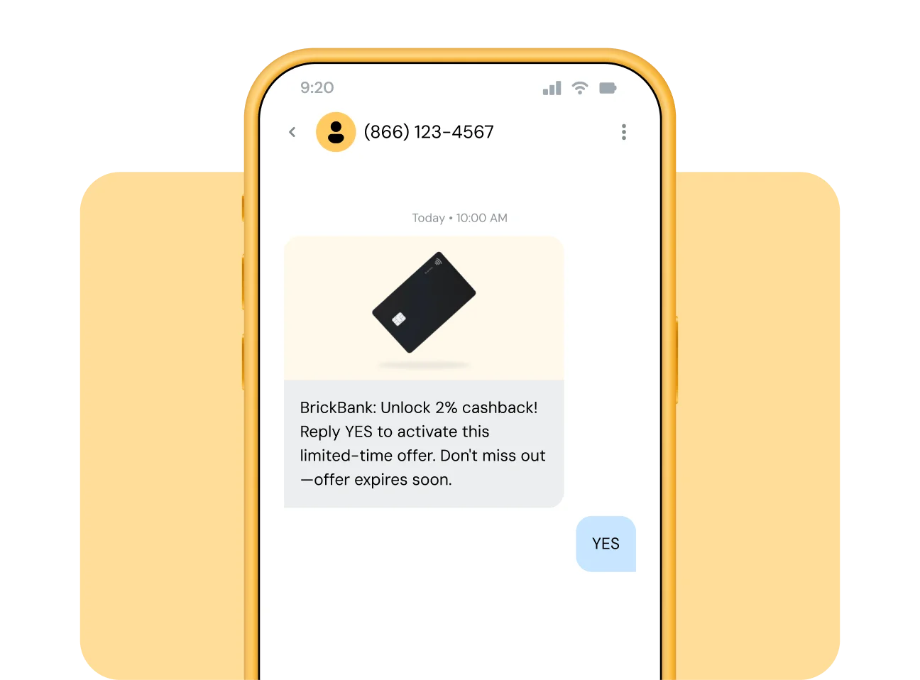 Image for Send high-volume campaigns and two-way texts from a toll-free number