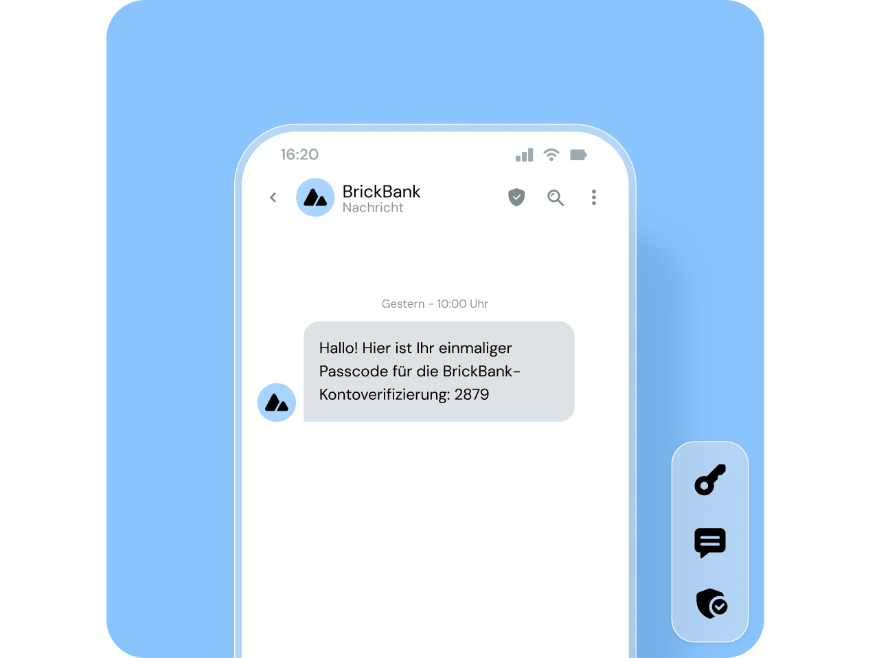 Image for Verifizieren Sie Kunden sicher und in großem Umfang mit SMS OTP