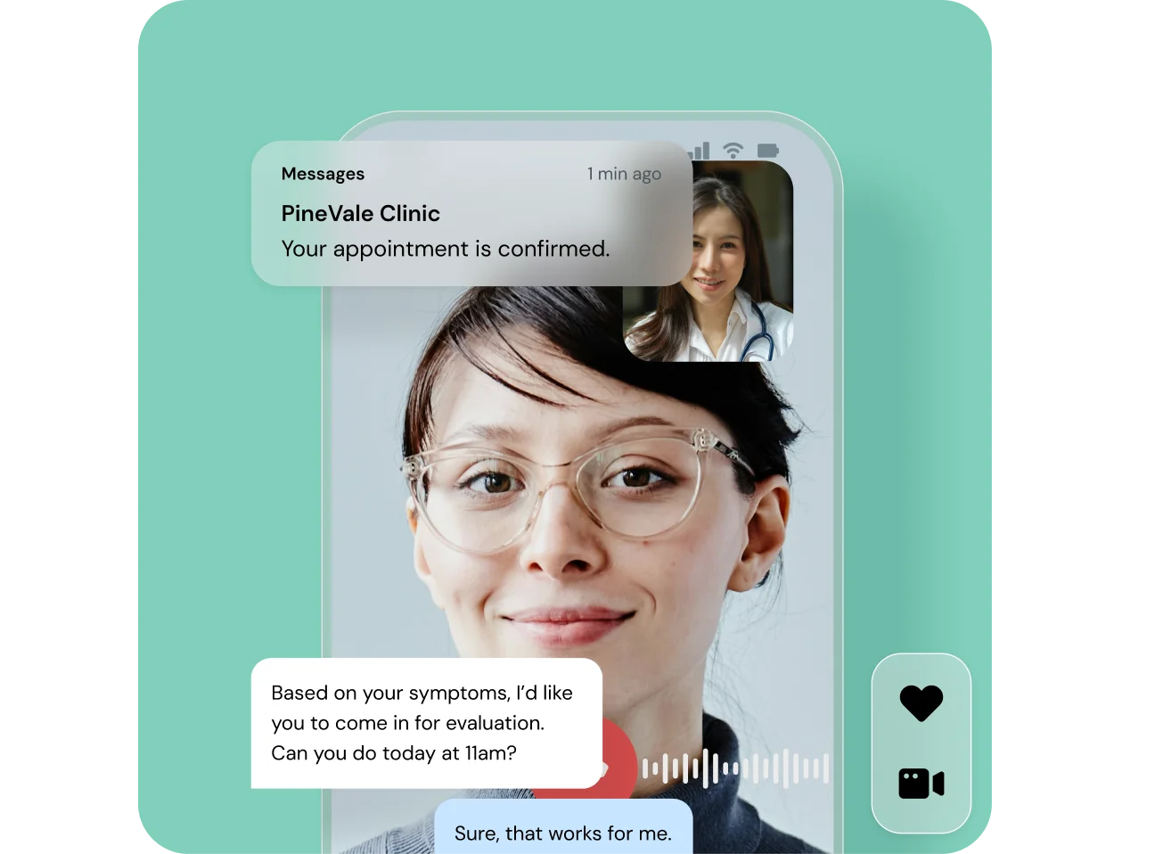 Image for Meet patients when and where they want