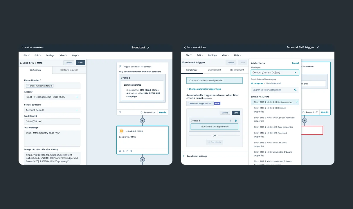 Image for Drive conversions with automated SMS & MMS triggers in workflows 