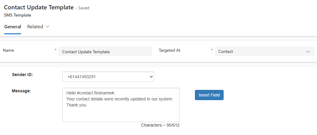 Image for Be consistent and efficient with SMS personalized templates 