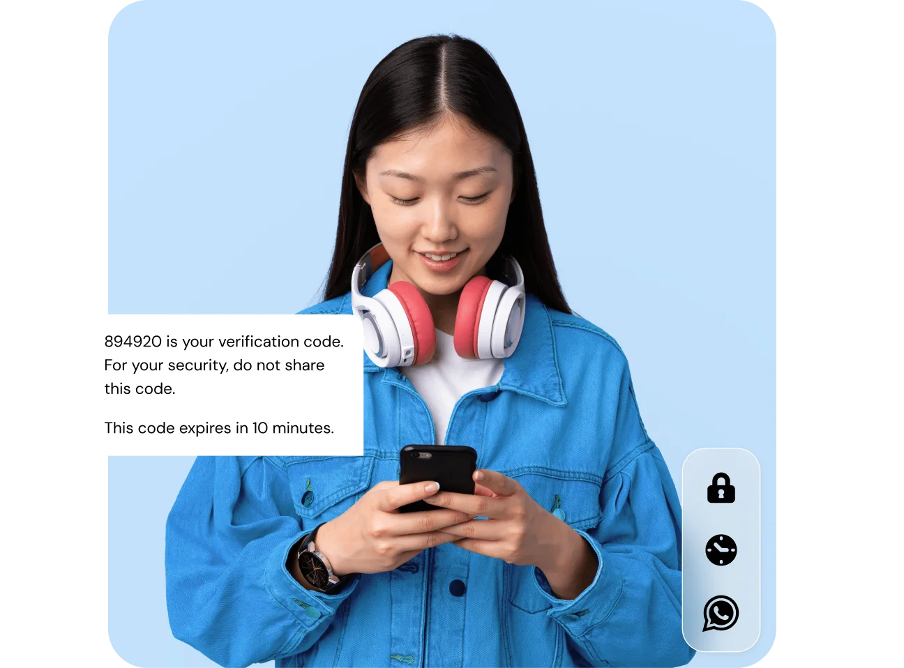 Image for Step up your security with these WhatsApp OTP benefits